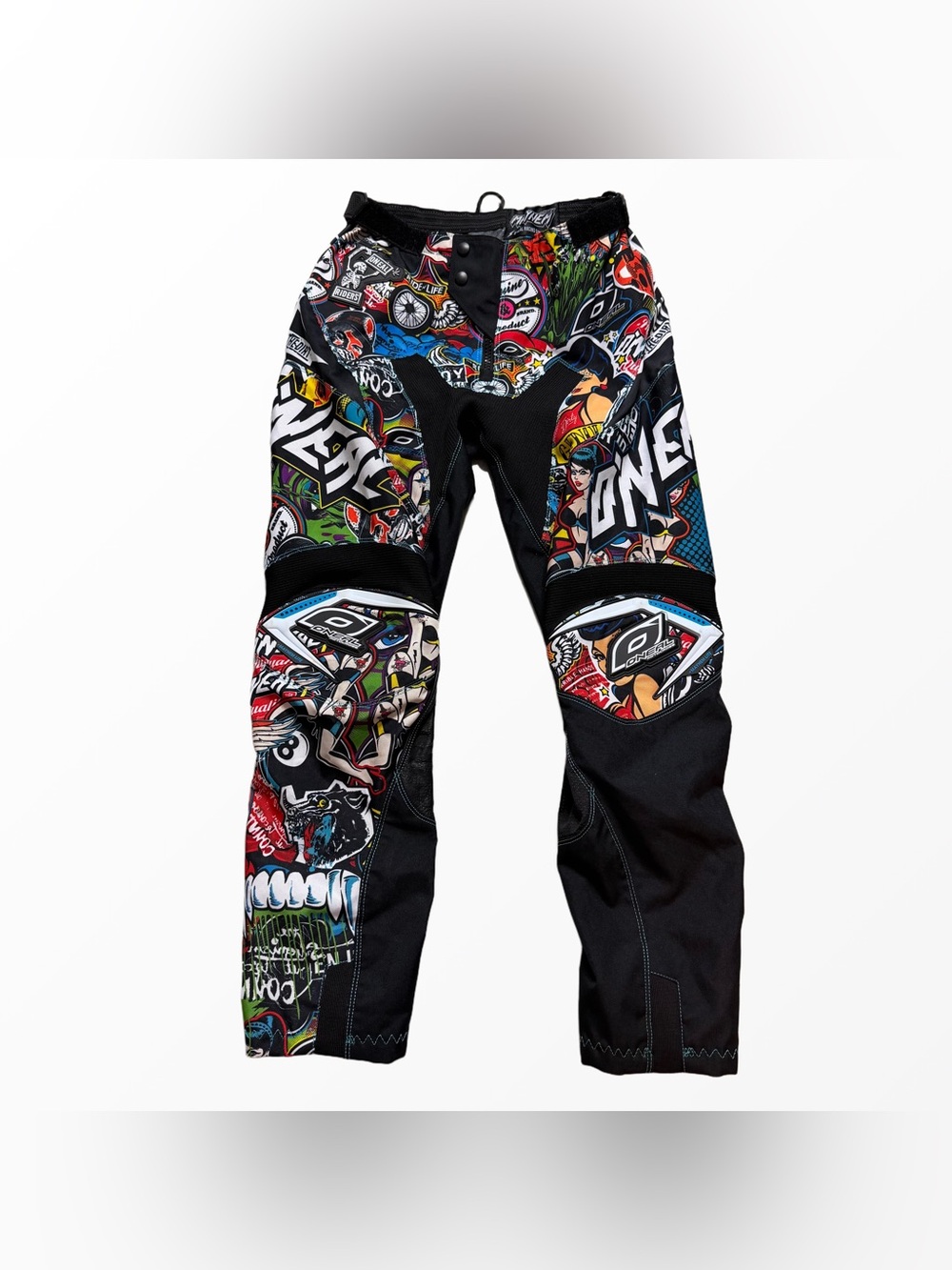 Oneal Mayhem Lite Adult All Over Print Padded Motocross Pants- Size 30